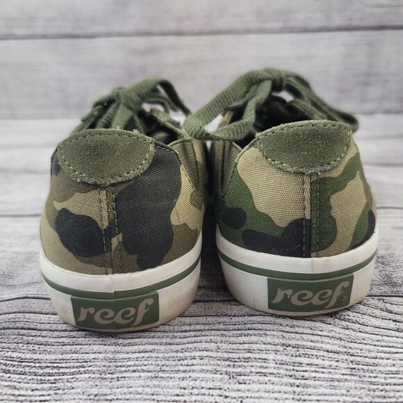Reef Camo Sneakers Size 6 Style 8048 Pada - Picture 4 of 6